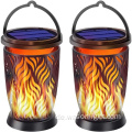 Outdoor Hanging Solar Lantern Flackering Flame Solar Torch Light wasserdichte LED Flamme Regenschirm Licht Landschaft dekoratives Licht